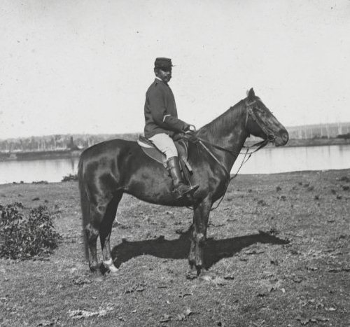 Black tracker, courtesy of National Library of Australia 